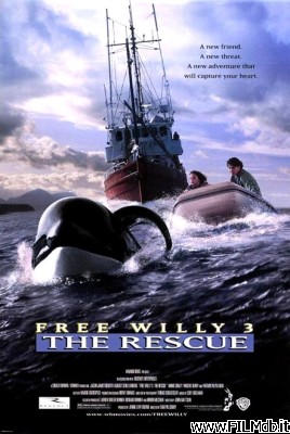 Cartel de la pelicula Liberad a Willy 3: El rescate