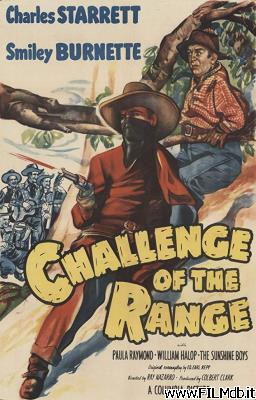 Poster of movie challenge of the range
