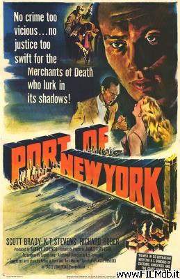 Locandina del film Il porto di New York