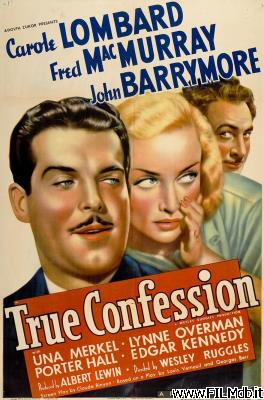 Affiche de film La Folle Confession