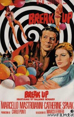 Affiche de film Break-up, érotisme et ballons rouges