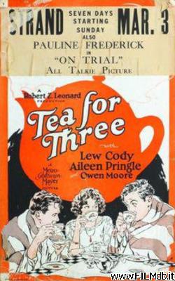 Poster of movie Tea for Three