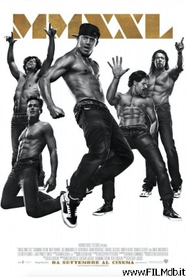 Cartel de la pelicula magic mike xxl