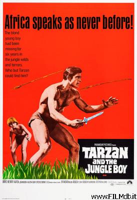 Locandina del film Tarzan e il figlio della giungla