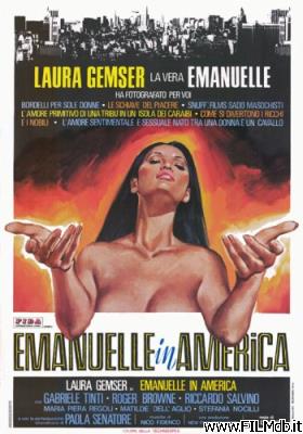 Locandina del film emanuelle in america