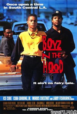 Affiche de film boyz n the hood - strade violente