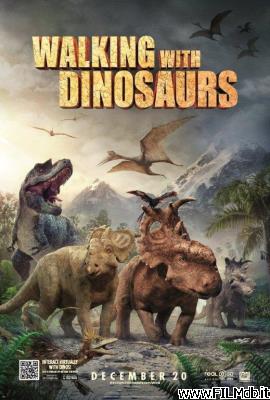 Affiche de film a spasso con i dinosauri
