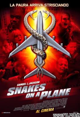 Affiche de film snakes on a plane