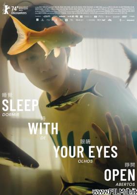 Affiche de film Sleep with Your Eyes Open