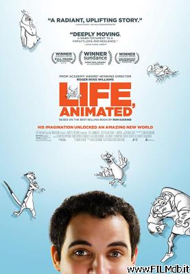 Poster of movie life, animated