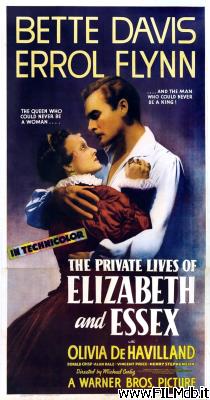 Affiche de film La Vie privée d'Elisabeth d'Angleterre