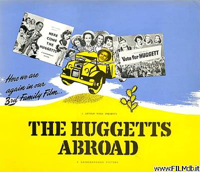 Locandina del film The Huggetts Abroad
