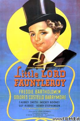 Affiche de film Le petit Lord Fauntleroy