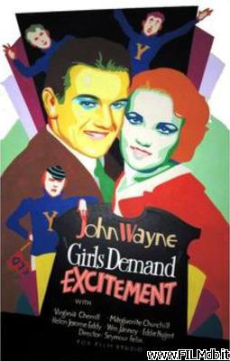 Affiche de film Girls Demand Excitement