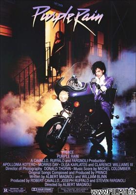 Affiche de film purple rain