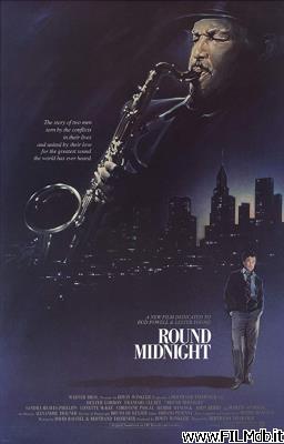Locandina del film 'Round Midnight - A mezzanotte circa