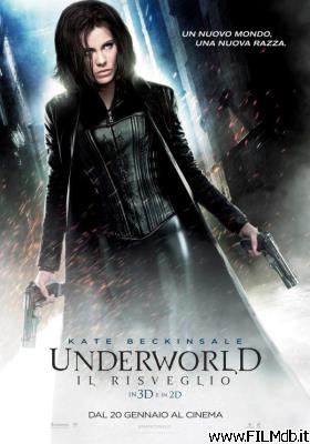 Affiche de film underworld: awakening