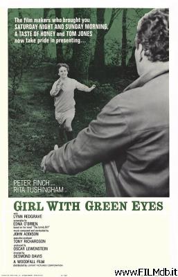 Locandina del film La ragazza dagli occhi verdi