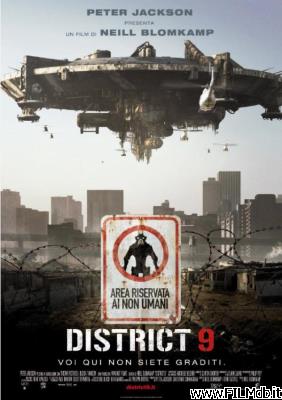 Locandina del film district 9