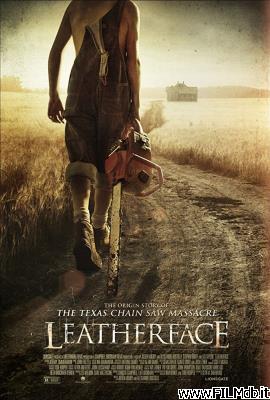 Affiche de film leatherface
