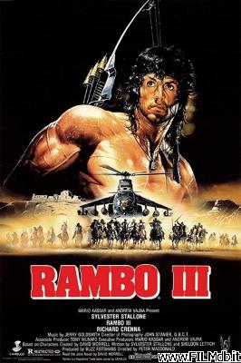 Cartel de la pelicula Rambo III