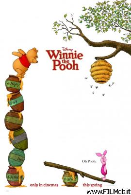 Affiche de film winnie the pooh - nuove avventure nel bosco dei 100 acri