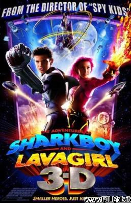 Locandina del film le avventure di sharkboy e lavagirl in 3-d