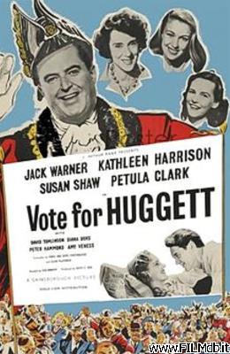 Cartel de la pelicula Vote for Huggett