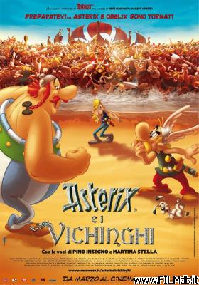 Locandina del film asterix e i vichinghi