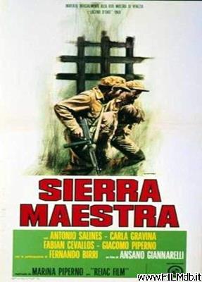 Affiche de film Sierra Maestra