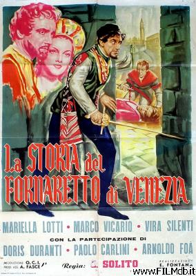 Affiche de film La storia del fornaretto di Venezia