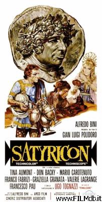 Affiche de film satyricon