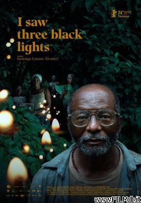 Affiche de film Yo vi tres luces negras