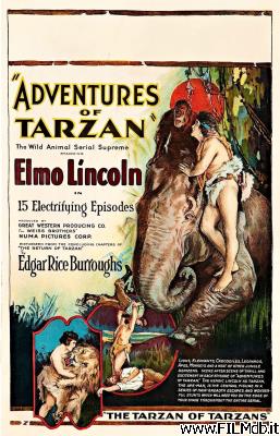 Locandina del film The Adventures of Tarzan