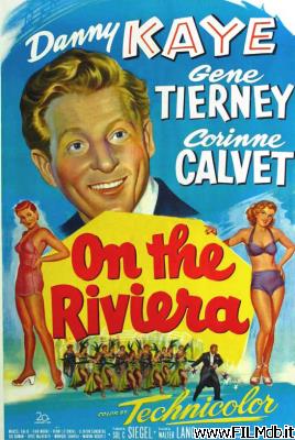 Poster of movie on the riviera