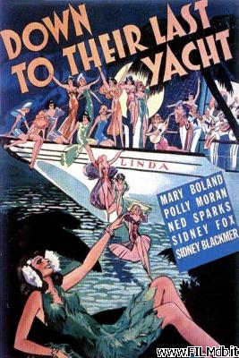 Poster of movie Down to Their Last Yacht