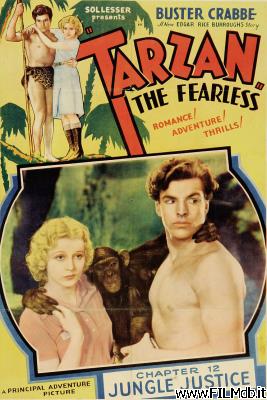 Affiche de film Tarzan l'intrépide