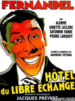 Locandina del film L'Hôtel du libre échange
