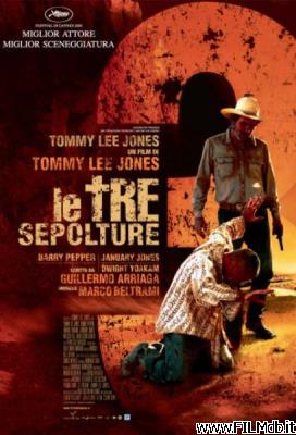 poster Locandina del film le tre sepolture