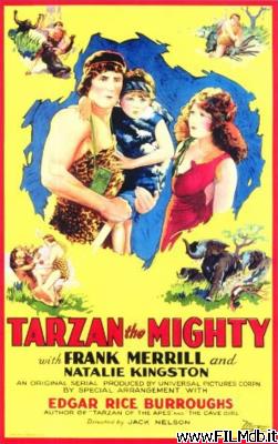 Locandina del film Tarzan the Mighty