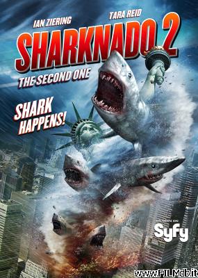 Cartel de la pelicula Sharknado 2 [filmTV]