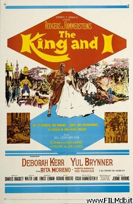 Affiche de film Le Roi et moi