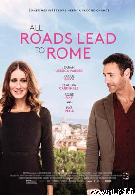 Cartel de la pelicula Todos los caminos conducen a Roma