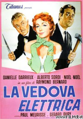 Locandina del film la vedova elettrica