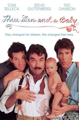 Affiche de film three men and a baby