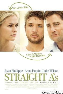 Poster of movie straight a's