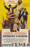 poster del film Nothing Sacred