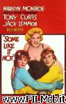 poster del film some like it hot