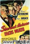 poster del film Sherlock Holmes desafía a la muerte