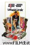 poster del film agente 007 - vivi e lascia morire